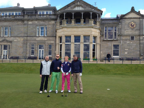 Nivel superior de golf. Golf en Escocia