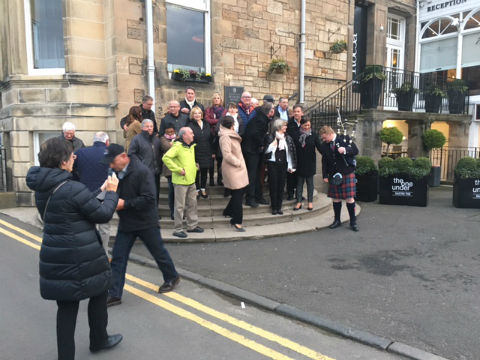 Todo perfecto. Golf en Escocia.