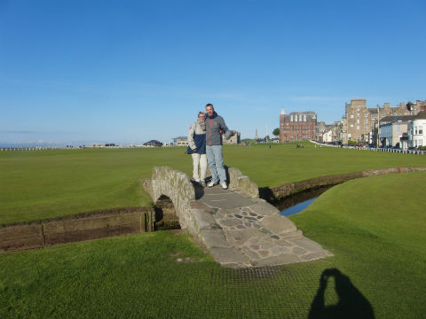 Hemos jugado en campos maravillosos. Golf en Escocia.