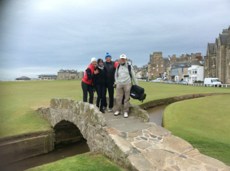 Un viaje estupendo y una buena organización. Golf en Escocia