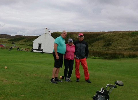 Vacaciones de golf del sr. Serr en escocia